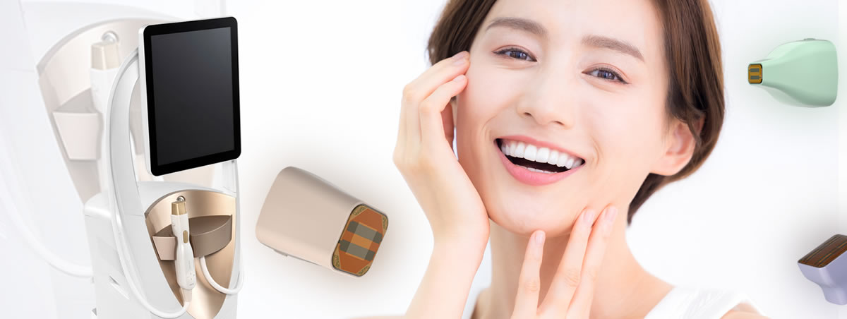 銀座でデンシティを受けた女性のイメージ