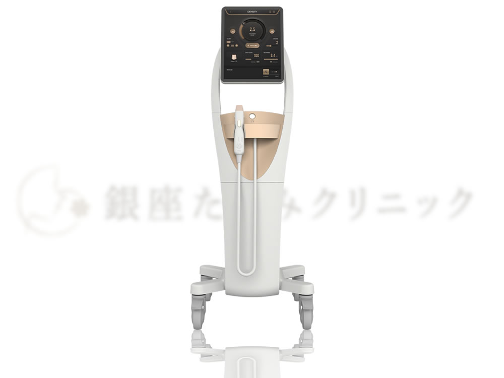 銀座にあるデンシティの製品